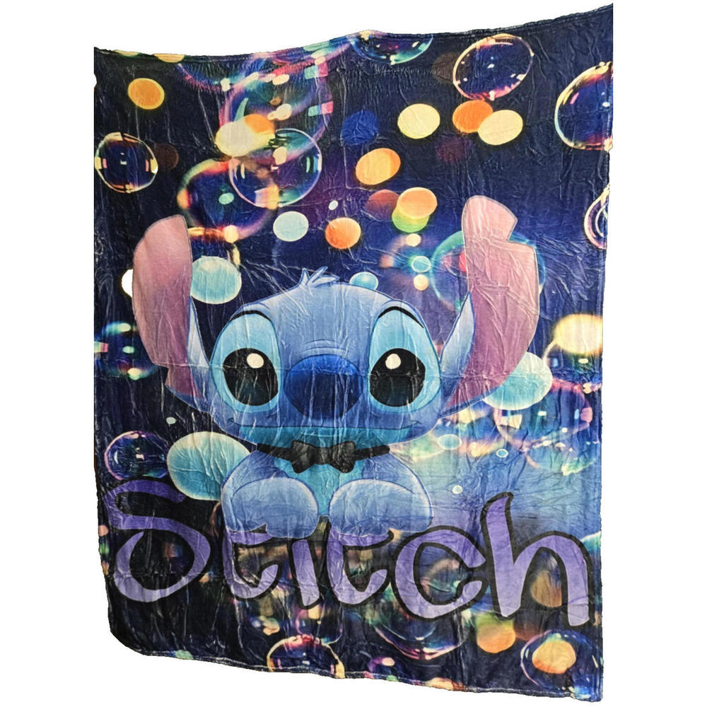 Stitch Blanket Throw Lilo and Stitch 50”x60” New